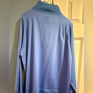 Light Blue Quarter-Zip Pullover by FootJoy Size M Special $22